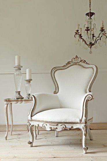 Louis XV Wingback Armchair
