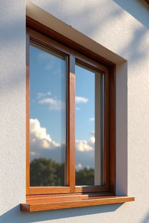Modern Oak Casement Window