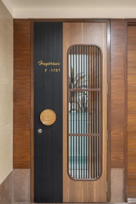 Wooden Main Door