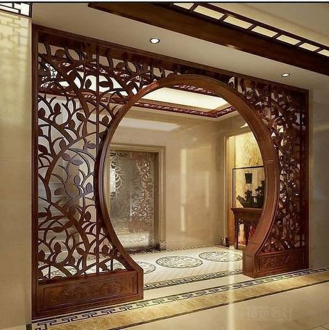 Ornate Jali Entrance Archway