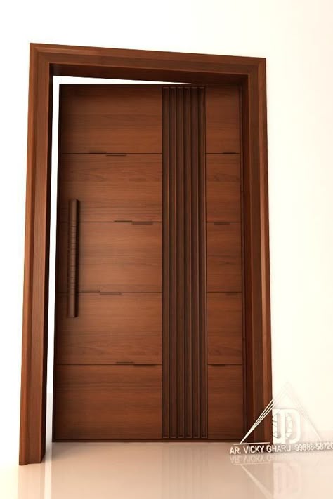 Fluted Vertical Groove Door