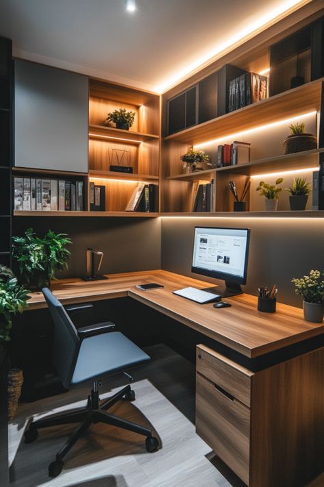 L-Shaped Corner Executive Desk